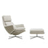 Grand Relax Lounge Chair and Ottoman / Fabric
